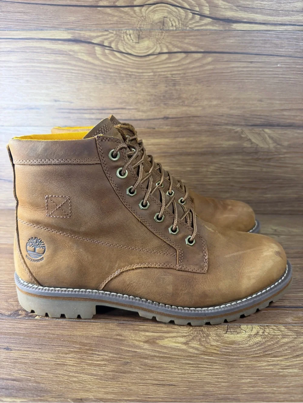 Timberland‎ Redwood Falls Boot Men’s Size 9 Leather Lace Up Shoes